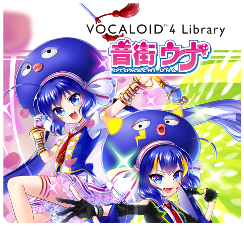 VOCALOID4 Library 音街ウナ V4 バナー